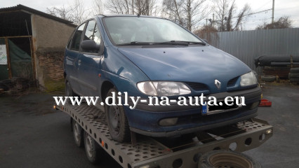 Renault Scenic modrá - díly z tohoto vozu / dily-na-auta.eu
