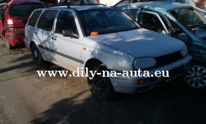 VW Golf 3 variant 1,8i na náhradní díly České Budějovice / dily-na-auta.eu