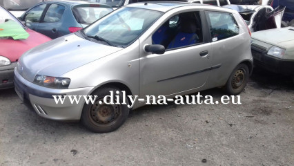 Fiat Punto 2 stříbrná na náhradní díly Tábor