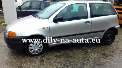 Fiat Punto 3dv. stříbrná na náhradní díly Tábor