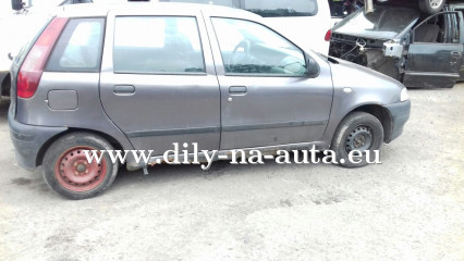 Fiat Punto 5dv. šedivá na náhradní díly Tábor / dily-na-auta.eu