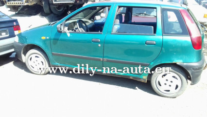 Fiat Punto 5dv. zelená na náhradní díly Tábor / dily-na-auta.eu