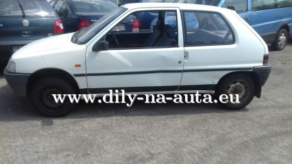 Peugeot 106 3dv. bílá na náhradní díly Tábor