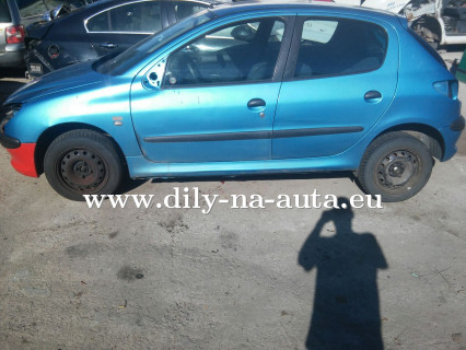 Peugeot 206 modrá na náhradní díly Tábor