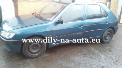 Peugeot 306 modrá na náhradní díly Tábor