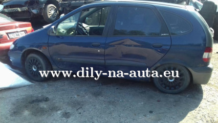 Renault Scenic modrá na náhradní díly Tábor / dily-na-auta.eu