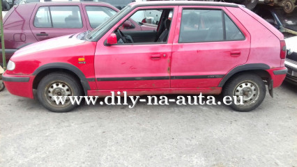 Škoda Felicia červená na náhradní díly Tábor / dily-na-auta.eu