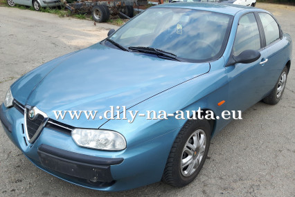 Alfa Romeo 156 modrá met. na náhradní díly Brno / dily-na-auta.eu