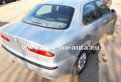 Alfa Romeo 156 stříbrná na náhradní díly Brno / dily-na-auta.eu