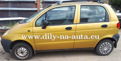 Daewoo Matiz zlatá metalíza na náhradní díly Brno / dily-na-auta.eu