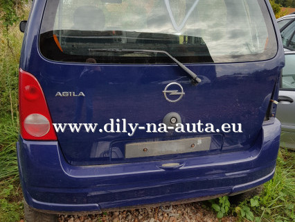 Opel Agila na náhradní díly Pardubice