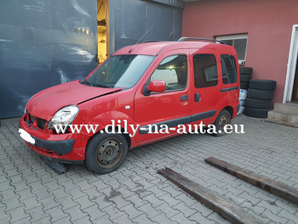 RENAULT KANGOO 1.5 DCi, rok 2006 motor K9K B7 na náhradní díly Pardubice / dily-na-auta.eu