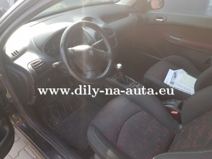 PEUGEOT 206 1.6i 80kW, MOTOR 1.6 NFU na náhradní díly Pardubice / dily-na-auta.eu