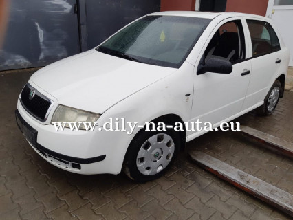 ŠKODA FABIA 1.4i, motor AQW, barva 1026 na náhradní díly Pardubice / dily-na-auta.eu