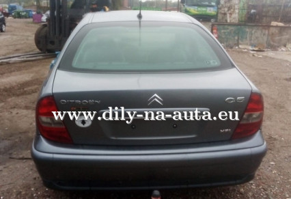 Citroen C5 šedá na náhradní díly Pardubice / dily-na-auta.eu