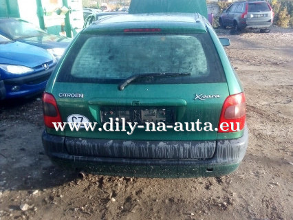 Citroen Xsara zelená na náhradní díly Pardubice / dily-na-auta.eu