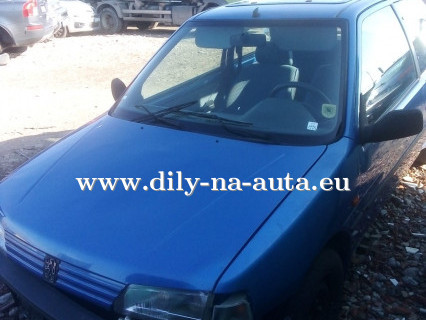 Peugeot 106 modrá na náhradní díly Pardubice / dily-na-auta.eu