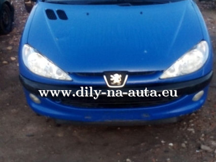 Peugeot 206 modrá na náhradní díly Pardubice / dily-na-auta.eu