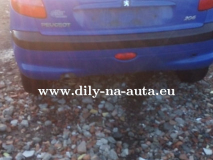 Peugeot 206 modrá na náhradní díly Pardubice / dily-na-auta.eu