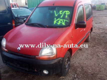 Renault Kangoo červená na náhradní díly Pardubice / dily-na-auta.eu