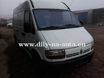 Renault Master bílá na náhradní díly Pardubice / dily-na-auta.eu