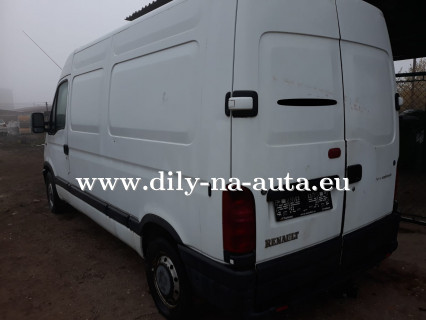 Renault Master bílá na náhradní díly Pardubice / dily-na-auta.eu