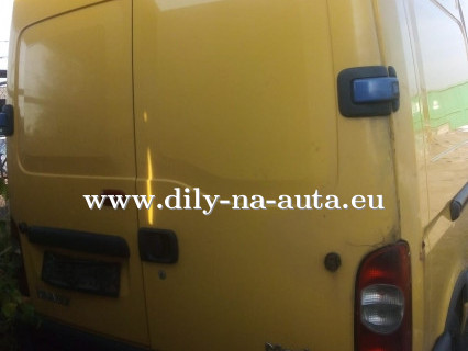 Renault Master žlutá na náhradní díly Pardubice / dily-na-auta.eu