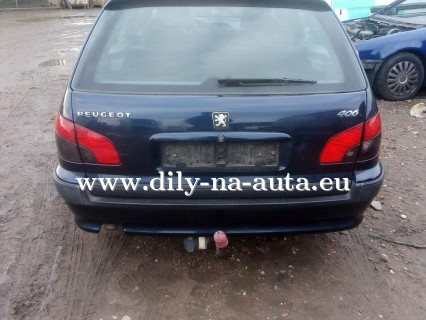 Peugeot 406 modrá na náhradní díly Pardubice / dily-na-auta.eu