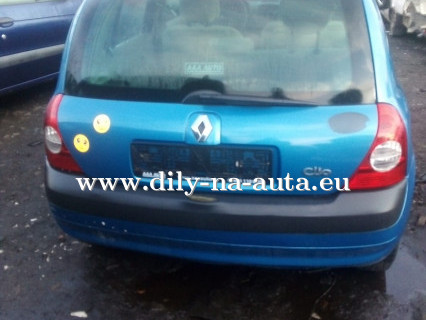 Renault Clio modrá na náhradní díly Pardubice / dily-na-auta.eu