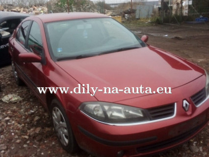 Renault Laguna červená na náhradní díly Pardubice / dily-na-auta.eu