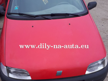 Fiat Punto červená na díly České Budějovice / dily-na-auta.eu