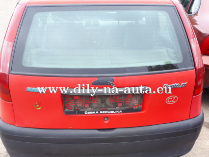 Fiat Punto červená na díly České Budějovice / dily-na-auta.eu