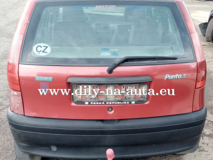 Fiat Punto červená na díly České Budějovice