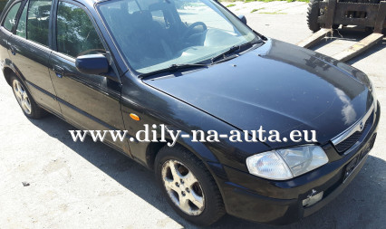 Mazda 323 černá na díly Prachatice / dily-na-auta.eu