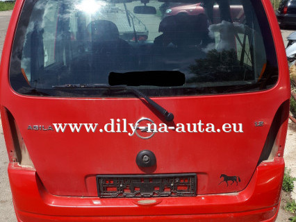 Opel Agila – náhradní díly z tohoto vozu / dily-na-auta.eu