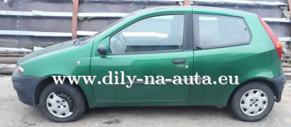 Fiat Punto zelená na náhradní díly Brno / dily-na-auta.eu