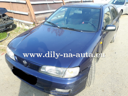 Nissan Almera modrá na náhradní díly Brno