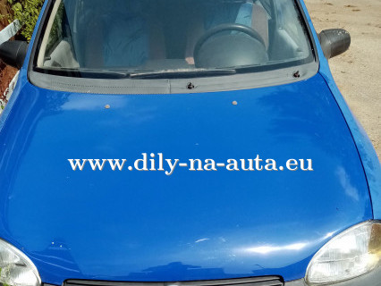 Opel Corsa modrá na díly Prachatice / dily-na-auta.eu