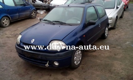 Renault Clio 1,2i modrá na náhradní díly ČB / dily-na-auta.eu