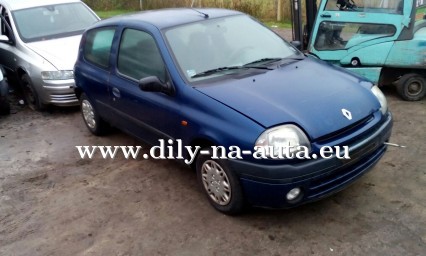 Renault Clio 1,2i modrá na náhradní díly ČB / dily-na-auta.eu