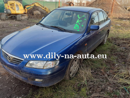 Mazda 626 modrá na náhradní díly Pardubice / dily-na-auta.eu