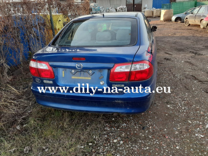 Mazda 626 modrá na náhradní díly Pardubice / dily-na-auta.eu