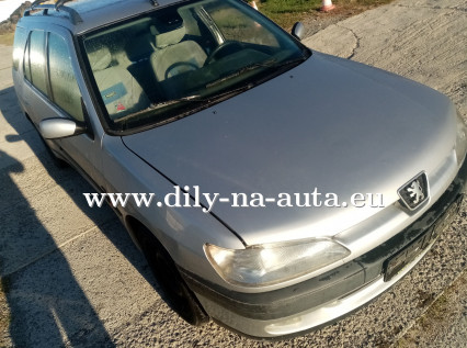 Peugeot 306 stříbrná na díly České Budějovice / dily-na-auta.eu