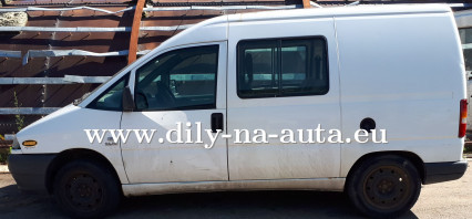 Fiat Scudo bílá na náhradní díly Brno / dily-na-auta.eu