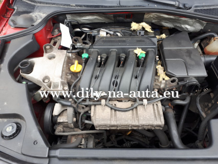 Motor Renault Laguna 1,6 BA K4MD7 / dily-na-auta.eu