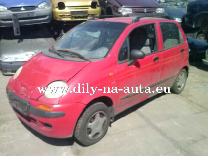 Daewoo Matiz na náhradní díly Písek / dily-na-auta.eu