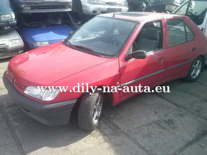 Peugeot 306 červená na náhradní díly Písek / dily-na-auta.eu