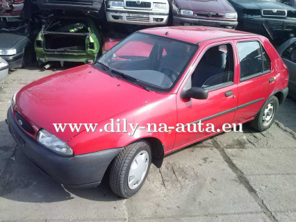 Ford Fiesta červená na náhradní díly Písek / dily-na-auta.eu
