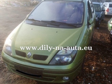 Renault Scenic zelená na náhradní díly Pardubice / dily-na-auta.eu