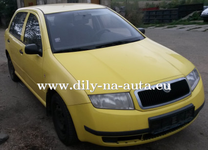 Škoda Fabia na náhradní díly České Budějovice / dily-na-auta.eu